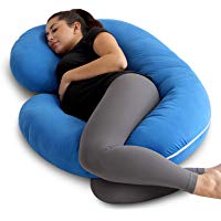 Wholesale Pregnancy Pillow with Jersey Cover C Shaped Full Body Pillow