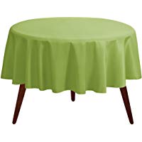 wholesale Round Tablecloths for Circular Table Cover in Washable Polyester